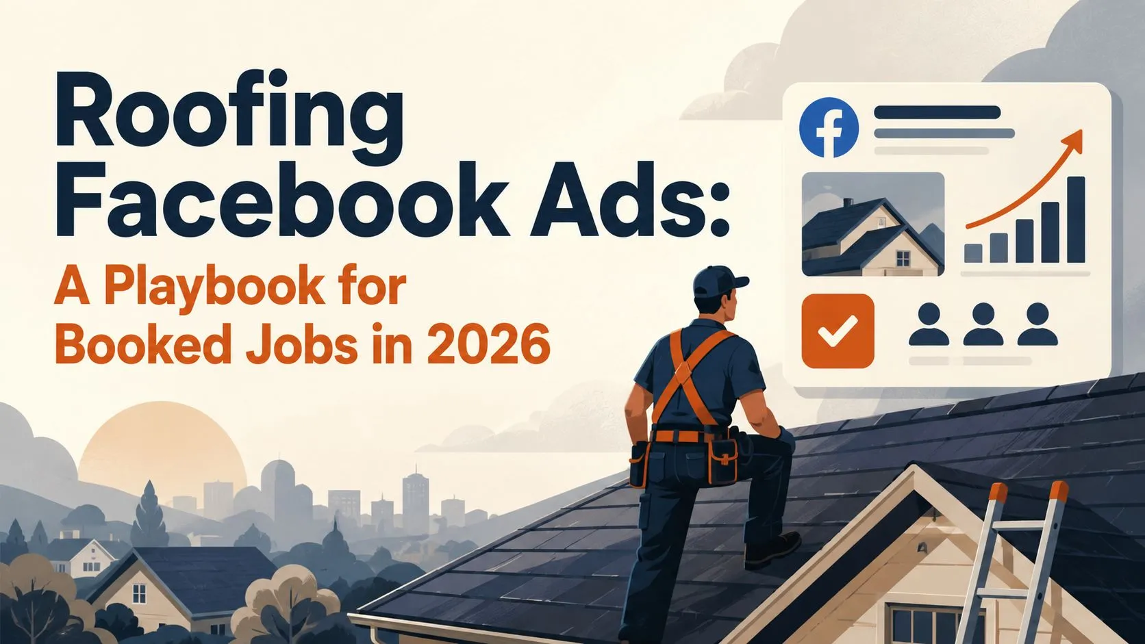 Roofing Facebook Ads: A Playbook for Booked Jobs in 2026