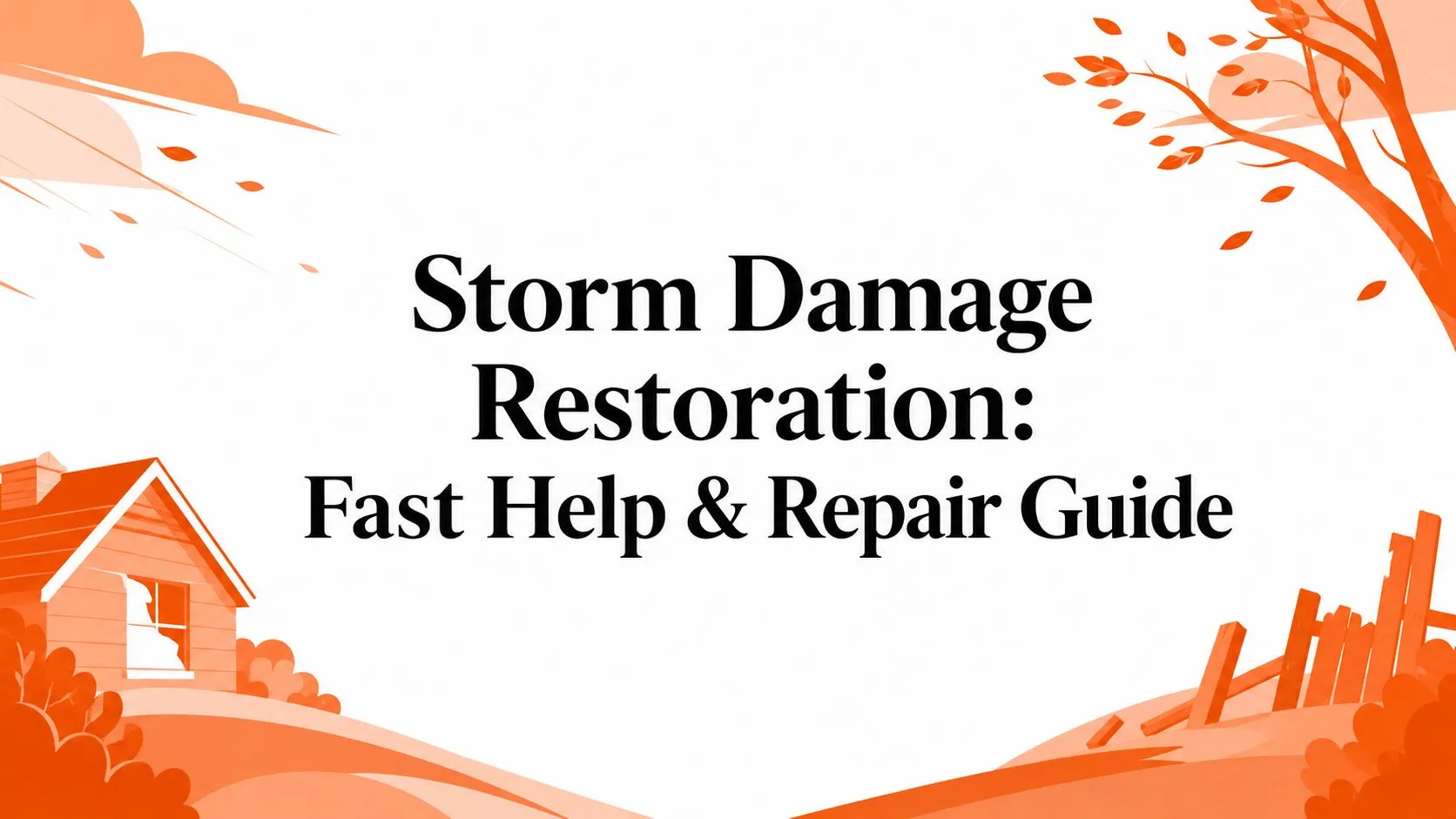 Storm Damage Restoration: Fast Help & Repair Guide