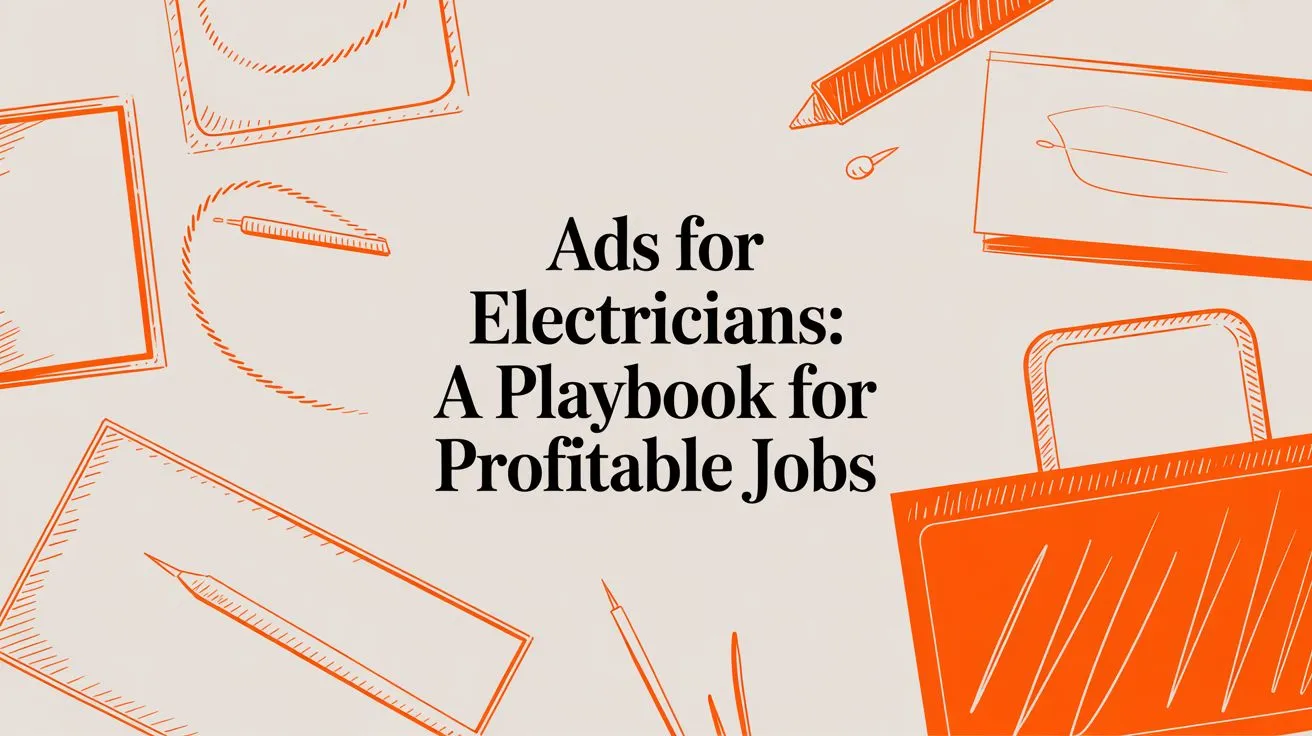 Ads for Electricians: A Playbook for Profitable Jobs