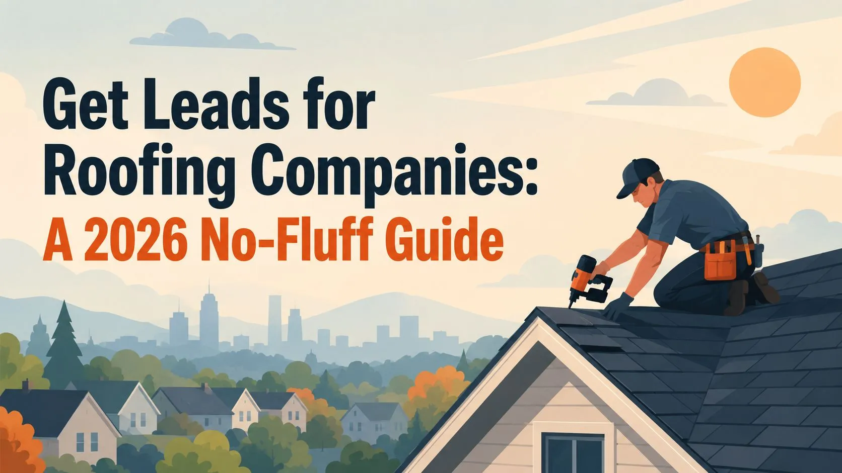 Get Leads for Roofing Companies: A 2026 No-Fluff Guide