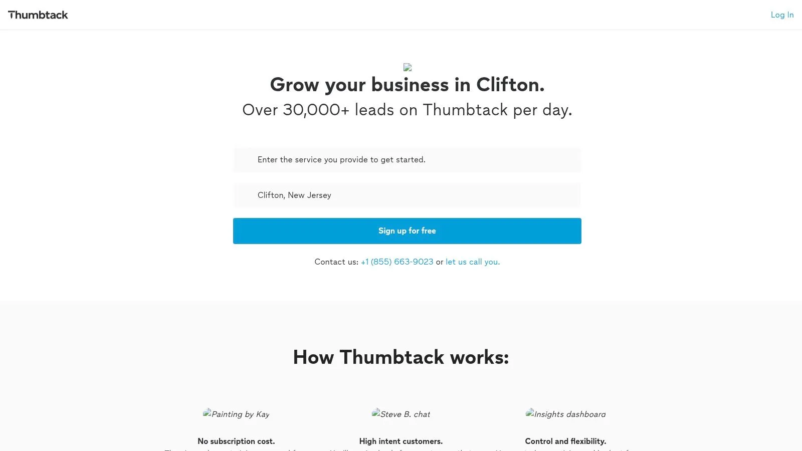 Thumbtack for Pros
