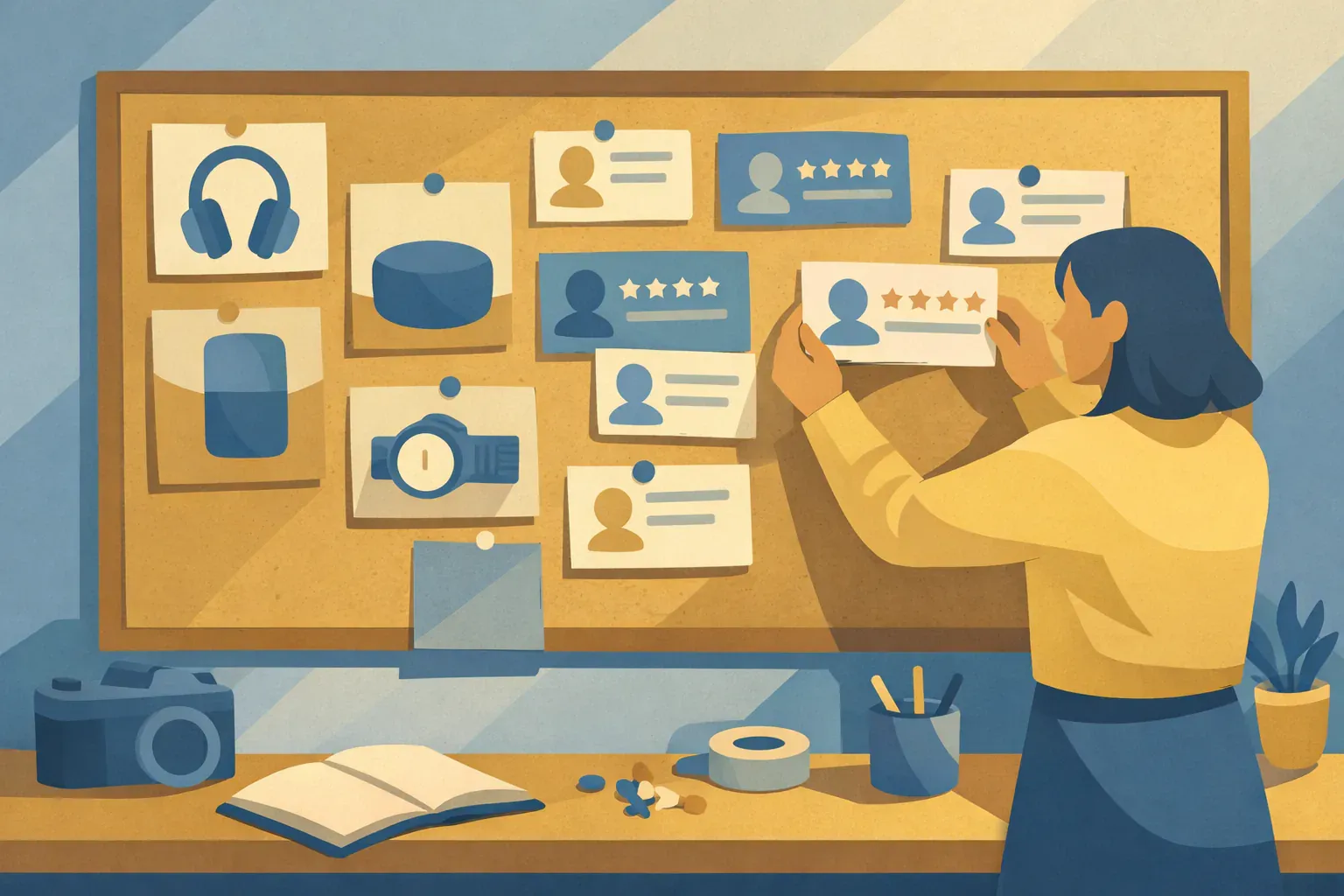Editorial illustration for AI SEO and GEO by Industry: Fintech, Legal, Consumer Goods, and Professional Services